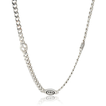 GUCCI Fashion Necklace in Sterling Silver