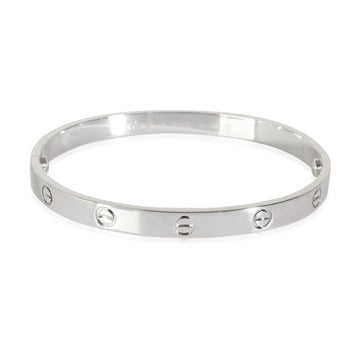 CARTIER Love Bracelet in 18k White Gold