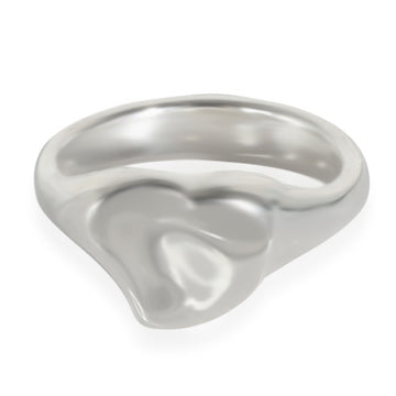 TIFFANY & CO. Elsa Peretti Heart Ring in Sterling Silver