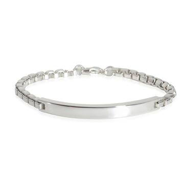 TIFFANY & CO. Venetian Link ID Bracelet in Sterling Silver