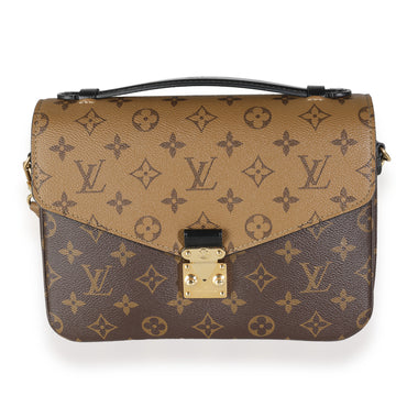 LOUIS VUITTON Reverse Monogram Canvas Pochette Metis