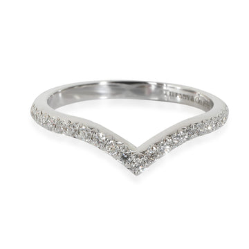 TIFFANY & CO. Soelste Band in Platinum 0.17 CTW
