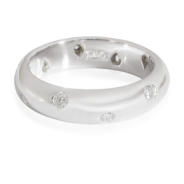 TIFFANY & CO. Etoile Band in Platinum 0.25 CTW