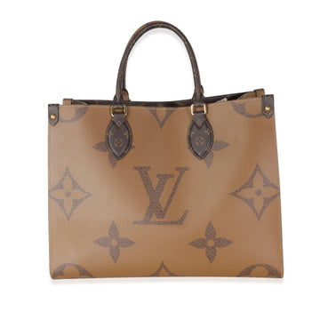 LOUIS VUITTON Reverse Monogram Giant Canvas Onthego MM