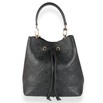 LOUIS VUITTON Black Empreinte NeoNoe MM