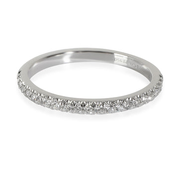 TIFFANY & CO. Soleste Half Eternity Band in Platinum 0.17 CTW