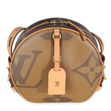 LOUIS VUITTON Reverse Monogram Canvas Boite Chapeau Souple