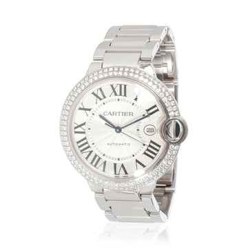 CARTIER Ballon Bleu de WE9009Z3 Unisex Watch in 18kt White Gold