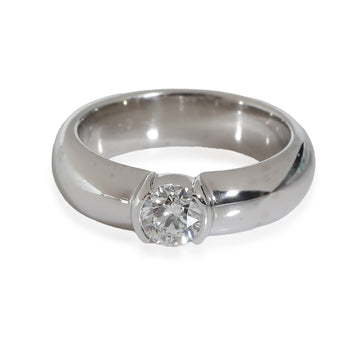 TIFFANY & CO. Etoile Diamond Engagement Ring in Platinum 0.5 CTW