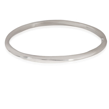 TIFFANY & CO. Twisted Slip On Bangle in Sterling Silver