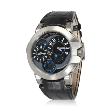 HARRY WINSTON Ocean Dual-Time Project Z 400-MATZ44ZC.K1 Men's Watch in Zalium