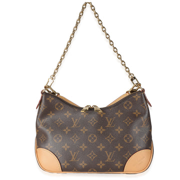 LOUIS VUITTON Natural Monogram Canvas Boulogne