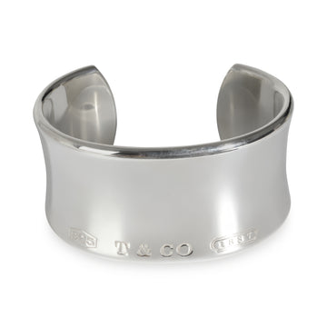 TIFFANY & CO. 1837 Wide Cuff Bracelet in Sterling Silver