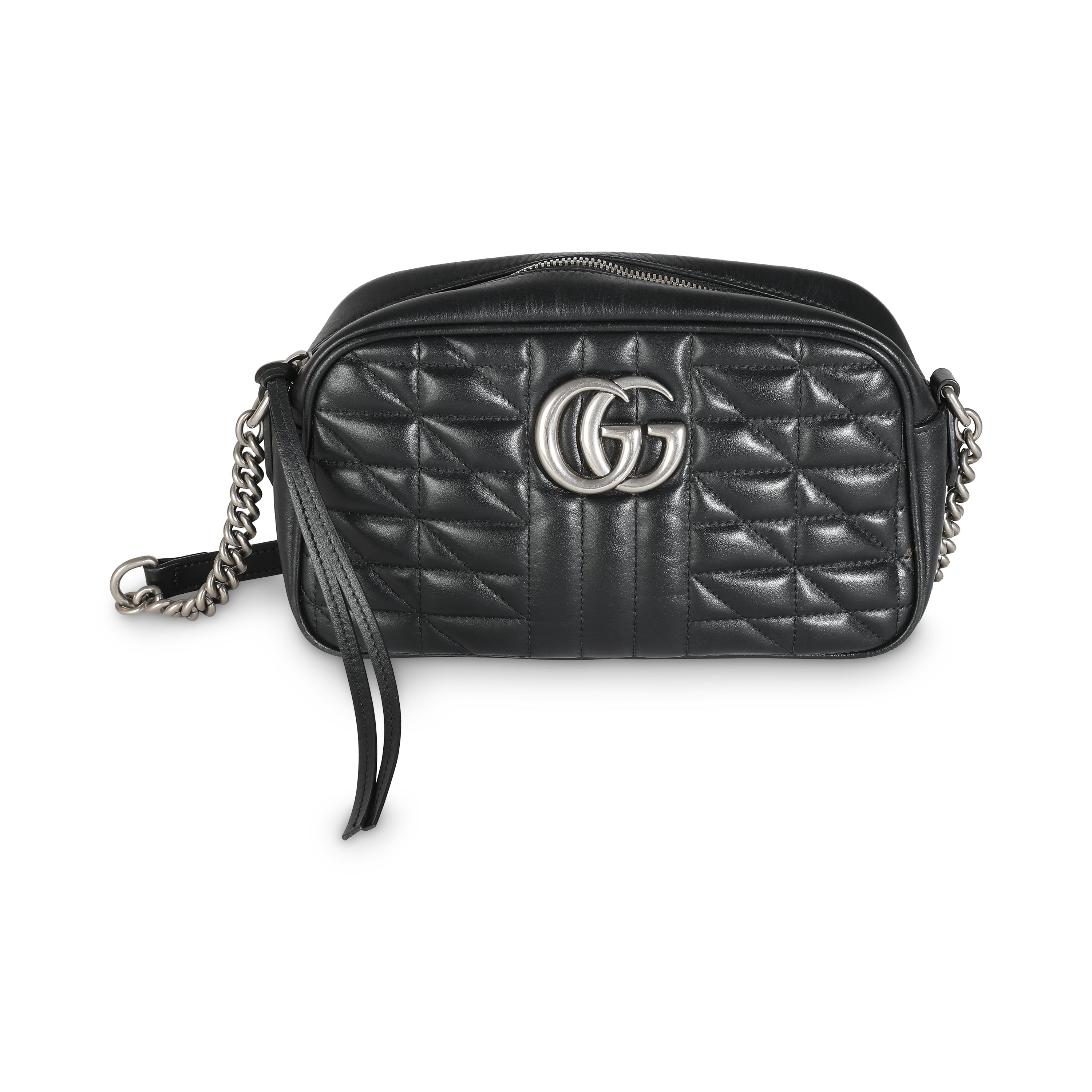 Gg marmont matelassé shoulder bag fashion small