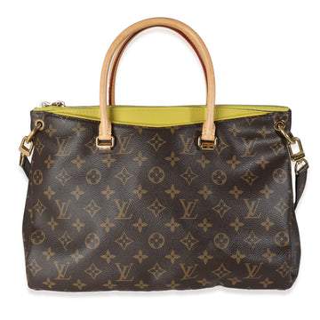 LOUIS VUITTON Pistache Monogram Canvas Pallas