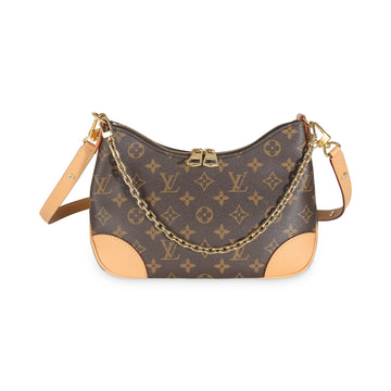 LOUIS VUITTON Natural Monogram Canvas Boulogne NM