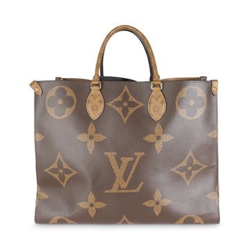 LOUIS VUITTON Reverse Monogram Canvas Onthego GM