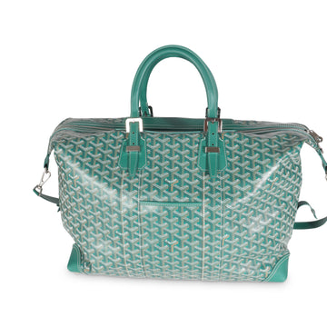 GOYARD Green ine Canvas Boeing 45