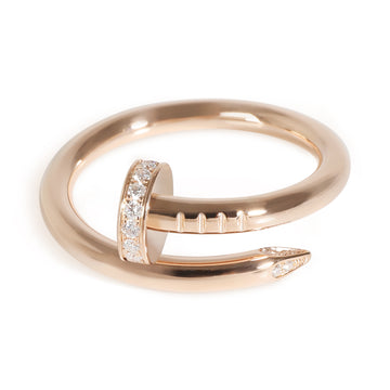 CARTIER Juste Un Clou Ring, Diamonds [Rose Gold]