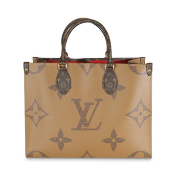 LOUIS VUITTON Reverse Monogram Canvas Onthego MM