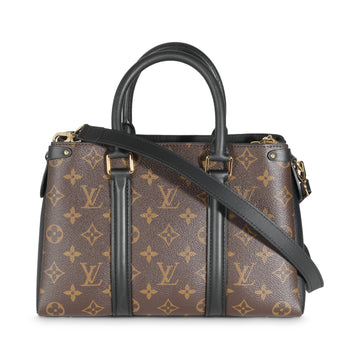 LOUIS VUITTON Black Monogram Canvas Soufflot BB