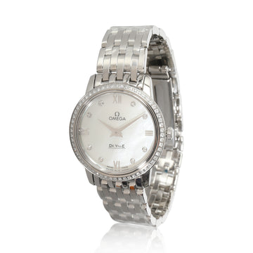 OMEGA DeVille Prestige 424.15.27.60.55.001 Women's Watch in Stainless Steel