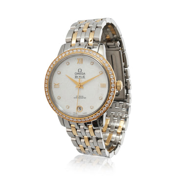 OMEGA DeVille Prestige 424.25.33.20.55.004 Unisex Watch in 18kt Stainless Steel/