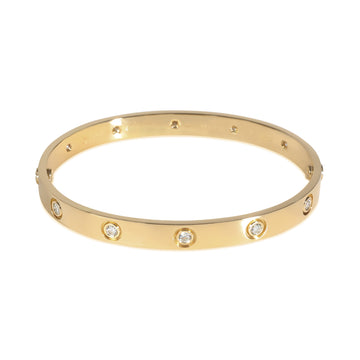 CARTIER Love Bracelet, 10 Diamonds [Yellow Gold]