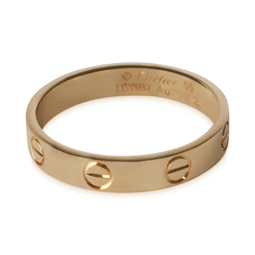 CARTIER Love Band in 18k Yellow Gold