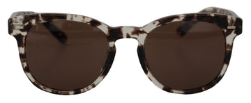 Dolce & Gabbana Women's Brown Havana Frame Round Lens DG4254F Sunglasses