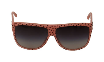 Dolce & Gabbana Women's Brown Stars Acetate Frame Shades Sunglasses