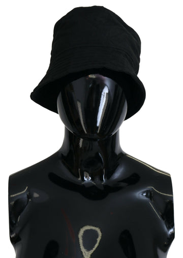 Dolce & Gabbana Women's Black Nylon Bucket Cap Hat