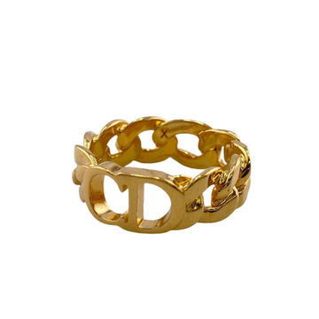 CHRISTIAN DIOR Women's Gold Plated Band Ring for Women in Gold