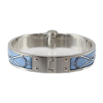 Hermes Women's Blue Metal Charm Bracelet in Blue