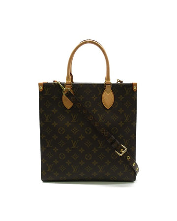 LOUIS VUITTON Women's Monogram Sac Plat PM Bag in A Condition in Brown