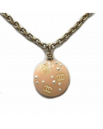 CHANEL Women's Gold Triple CC Pendant Chain Necklace - Excellent Condition in Gold