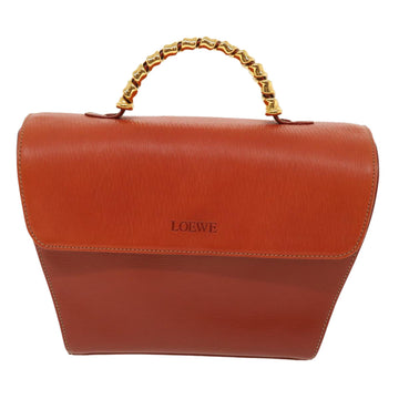 Loewe Women's Red Leather Handbag in Red