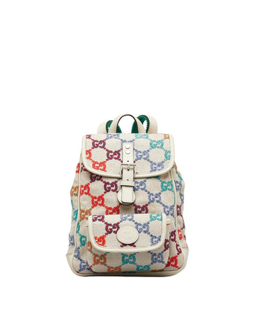 GUCCI Women's Canvas Childrens Backpack Bag in Beige