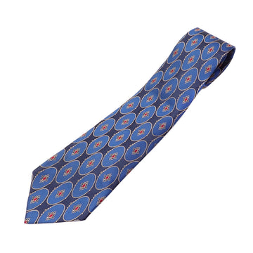 CHANEL Men's Blue Silk Tie with Timeless Elegance - in Blue