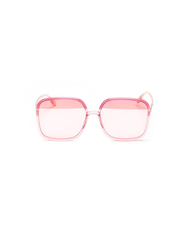 CHRISTIAN DIOR Women's Oversized Tinted Sunglasses - A Condition in Pink