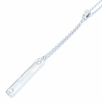 GUCCI Women's Dazzling Diamond White Gold Necklace - Elegant and Luxurious in Silver