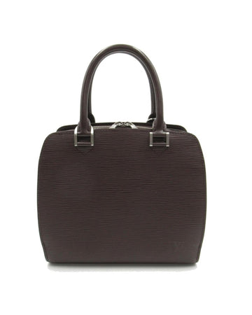 LOUIS VUITTON Women's Brown Epi Leather Handbag in Excellent Condition in brown