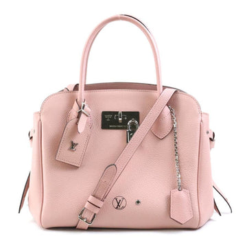 LOUIS VUITTON Women's Sophisticated Leather Bag with Accessories in Excellent Condition in Pink