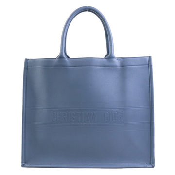 CHRISTIAN DIOR Unisex Blue Leather Handbag and Tote Bag in Blue