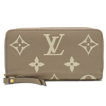 LOUIS VUITTON Women's Chic Beige Leather Coin Purse with Ample Space for Essentials. in Beige