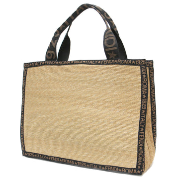 FENDI Women's Elegant Beige Synthetic Handbag in Beige
