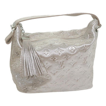 LOUIS VUITTON Women's Silver Monogram Canvas Handbag in Silver