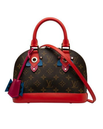 LOUIS VUITTON Women's Monogram Totem Alma BB Bag in Excellent Condition in Brown