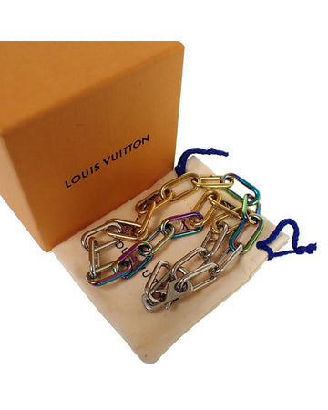 Louis Vuitton Women's Multicolored Signature Chain Necklace in Multicolour