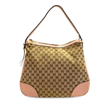 GUCCI GG Canvas Bree Shoulder Bag